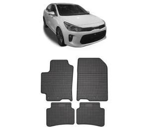 Set covorase presuri KIA RIO IV Saloon (SC, FB) din 2017, auto, din cauciuc thermoplastic, KIA - Img 2