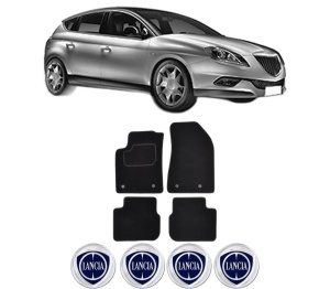 Set Covorase Presuri LANCIA DELTA III (844_) din 2008-2014, Auto, Material Textil Mocheta, LANCIA - Img 2