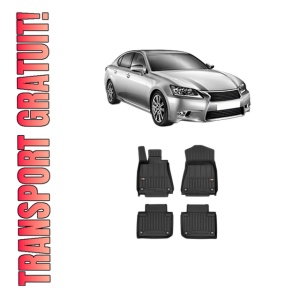 Set covorase presuri LEXUS GS (_L1_) din 2012-2015, auto, din cauciuc thermoplastic, LEXUS