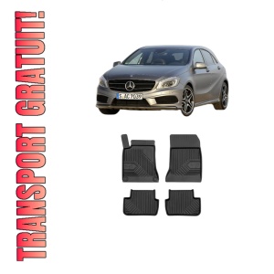 Set covorase presuri MERCEDES-BENZ A-CLASS (W176) din 2012-2018, auto, din cauciuc thermoplastic, MERCEDES-BENZ