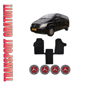 Set Covorase Presuri MERCEDES-BENZ VITO / MIXTO Van (W639) din 2003-2012, Auto, Material Textil Mocheta, MERCEDES-BENZ