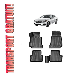 Set covorase presuri MERCEDES E CLASS W213 din 2017-2023, auto, din cauciuc thermoplastic - Img 8