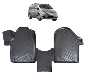 Set covorase presuri MERCEDES VITO / VIANO W639 din 2003-2014, auto, din cauciuc thermoplastic - Img 2