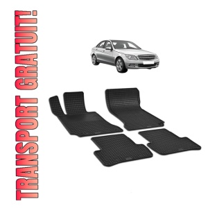 Set covorase presuri MERCEDES W204 C-KLASSE din 2007-2014, auto, din cauciuc thermoplastic - Img 8