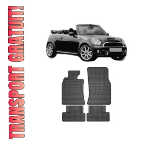 Set covorase presuri MINI MINI Convertible (R52) din 2004-2008, auto, din cauciuc thermoplastic, MINI