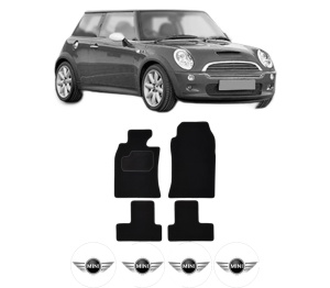 Set Covorase Presuri MINI MINI (R50, R53) din 2001-2006, Auto, Material Textil Mocheta, MINI - Img 2
