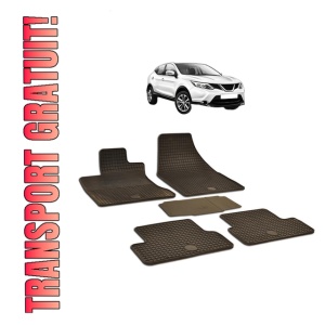 Set covorase presuri NISSAN QASHQAI din 2007-2013, auto, din cauciuc thermoplastic - Img 8