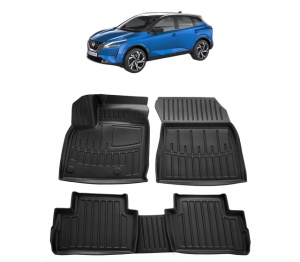 Set covorase presuri NISSAN QASHQAI J12 din 2021, auto, din cauciuc thermoplastic - Img 2