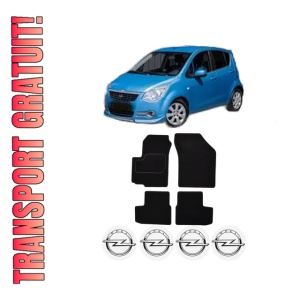 Set Covorase Presuri OPEL AGILA B (H08) din 2008-2014, Auto, Material Textil Mocheta, OPEL