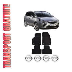 Set Covorase Presuri OPEL ZAFIRA TOURER C (P12) din 2011-2013, Auto, Material Textil Mocheta, OPEL