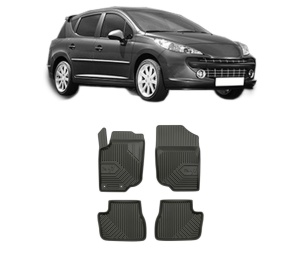 Set covorase presuri PEUGEOT 207 SW (WK_) din 2007-2013, auto, din cauciuc thermoplastic, PEUGEOT - Img 2