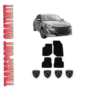 Set Covorase Presuri PEUGEOT 208 II (UB_, UP_, UW_, UJ_) din 2019, Auto, Material Textil Mocheta, PEUGEOT
