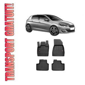 Set covorase presuri PEUGEOT 308 II (LB_, LP_, LW_, LH_, L3_) din 2013-2021, auto, din cauciuc thermoplastic, PEUGEOT