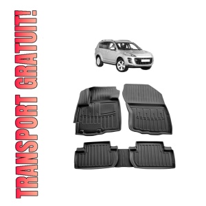 Set covorase presuri PEUGEOT 4007 din 2007-2013, auto, din cauciuc thermoplastic
