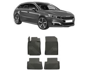 Set covorase presuri PEUGEOT 508 SW I (8E_) din 2010-2018, auto, din cauciuc thermoplastic, PEUGEOT - Img 2