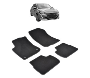 Set covorase presuri PEUGEOT P208 I din 2012-2019, auto, din cauciuc thermoplastic - Img 2