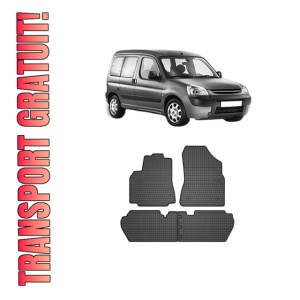 Set covorase presuri PEUGEOT PARTNER TEPEE din 2008-2018, auto, din cauciuc thermoplastic, PEUGEOT