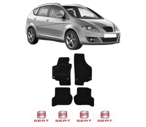 Set Covorase Presuri SEAT ALTEA XL (5P5, 5P8) din 2006-2015, Auto, Material Textil Mocheta, SEAT - Img 2