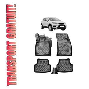 Set covorase presuri SEAT ATECA din 2016, auto, din cauciuc thermoplastic - Img 7