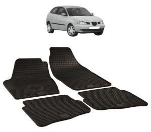 Set covorase presuri SEAT IBIZA din 2003-2008, auto, din cauciuc thermoplastic - Img 2