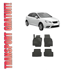 Set covorase presuri SEAT IBIZA IV SC (6J1, 6P5) din 2008-2016, auto, din cauciuc thermoplastic, SEAT