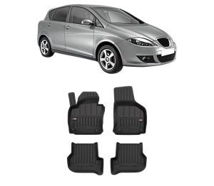 Set covorase presuri SEAT TOLEDO III | 5P din 2005-2012, auto, din cauciuc thermoplastic, SEAT - Img 2