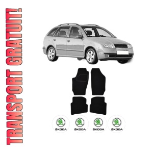 Set Covorase Presuri SKODA FABIA I Combi (6Y5) din 2000-2007, Auto, Material Textil Mocheta, SKODA