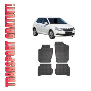 Set covorase presuri SKODA FABIA III Praktik (NJ5) din 2014-2022, auto, din cauciuc thermoplastic, SKODA