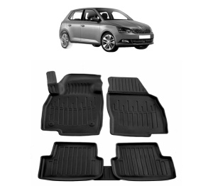 Set covorase presuri SKODA FABIA IV din 2021, auto, din cauciuc thermoplastic - Img 2