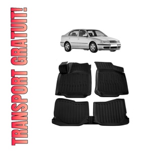 Set covorase presuri SKODA Octavia I din 1996-2004, auto, din cauciuc thermoplastic