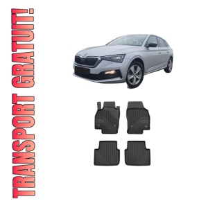 Set covorase presuri SKODA SCALA (NW1) din 2019-2020, auto, din cauciuc thermoplastic, SKODA