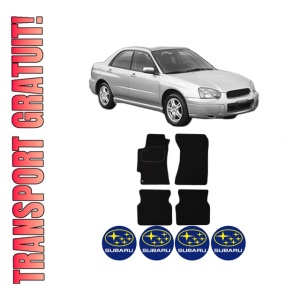 Set Covorase Presuri SUBARU IMPREZA Saloon (GD) din 2000-2009, Auto, Material Textil Mocheta, SUBARU
