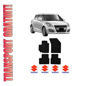 Set Covorase Presuri SUZUKI SWIFT IV (FZ, NZ) din 2010-2012, Auto, Material Textil Mocheta, SUZUKI
