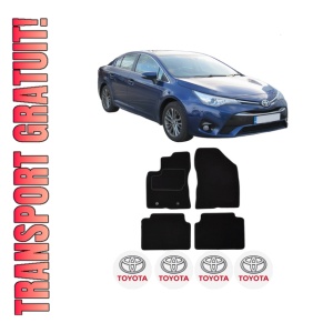 Set Covorase Presuri TOYOTA AVENSIS Saloon (_T27_) din 2008-2018, Auto, Material Textil Mocheta, TOYOTA