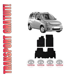 Set Covorase Presuri TOYOTA YARIS VERSO (_P2_) din 1999-2005, Auto, Material Textil Mocheta, TOYOTA