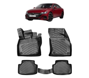Set covorase presuri Volkswagen ARTEON din 2017, auto, din cauciuc thermoplastic - Img 2