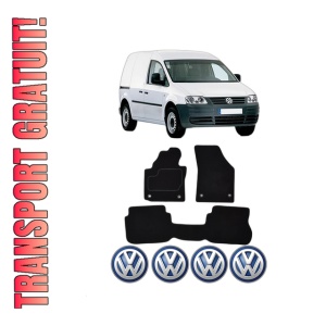 Set Covorase Presuri Volkswagen CADDY III MPV (2KB, 2KJ, 2CB, 2CJ) din 2004-2015, Auto, Material Textil Mocheta, Volkswagen