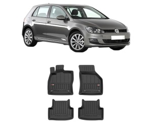 Set covorase presuri Volkswagen GOLF VII (5G1, BQ1, BE1, BE2) din 2012-2021, auto, din cauciuc thermoplastic, Volkswagen - Img 2