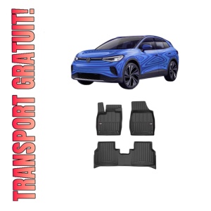 Set covorase presuri Volkswagen ID.4 (E21) din 2020-2022, auto, din cauciuc thermoplastic, Volkswagen