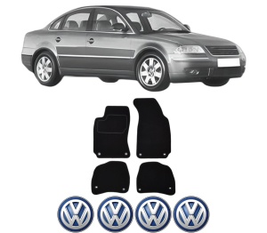 Set Covorase Presuri Volkswagen PASSAT B5.5 (3B3) din 2000-2005, Auto, Material Textil Mocheta, Volkswagen - Img 2