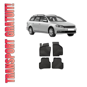 Set covorase presuri Volkswagen PASSAT B7 Variant (365) din 2010-2015, auto, din cauciuc thermoplastic, Volkswagen