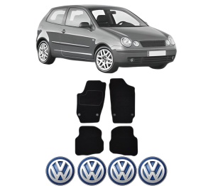 Set Covorase Presuri Volkswagen POLO IV (9N_, 9A_) din 2001-2009, Auto, Material Textil Mocheta, Volkswagen - Img 2