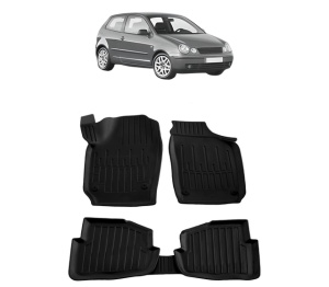 Set covorase presuri VOLKSWAGEN POLO IV din 2001-2009, auto, din cauciuc thermoplastic - Img 2
