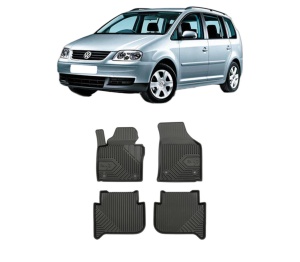 Set covorase presuri Volkswagen TOURAN (1T1, 1T2) din 2003-2010, auto, din cauciuc thermoplastic, Volkswagen - Img 2