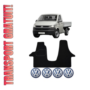 Set Covorase Presuri Volkswagen TRANSPORTER T5 Platform/Chassis (7JD, 7JE, 7JL, 7JY, 7JZ, 7F din 2003-2015, Auto, Material Textil Mocheta, Volkswagen