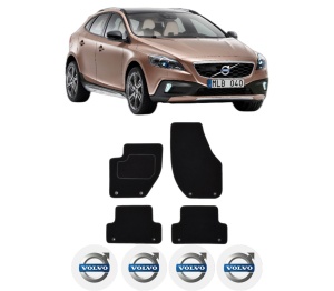 Set Covorase Presuri VOLVO V40 Cross Country (526) din 2012-2019, Auto, Material Textil Mocheta, VOLVO - Img 2