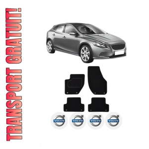 Set Covorase Presuri VOLVO V40 Hatchback (525) din 2012-2019, Auto, Material Textil Mocheta, VOLVO