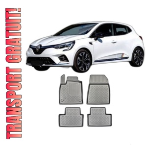 Set covorase RENAULT CLIO V E-TECH HYBRID, din 07.2020 - Prezent, covorase tavita, caroserie HATCHBACK, compatibile cu autoturismul RENAULT CLIO V E-TECH HYBRID, ARISTAR