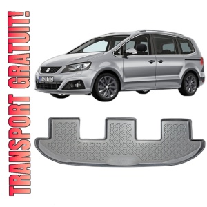 Set covorase SEAT ALHAMBRA II, din 09.2010 - 03.2022, covorase tavita, caroserie VAN 7 LOCURI, rand 3, compatibile cu autoturismul SEAT ALHAMBRA II, ARISTAR