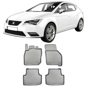 Set covorase SEAT LEON IV MHEV, din 2020 - Prezent, covorase tavita, caroserie HATCHBACK, compatibile cu autoturismul SEAT LEON IV MHEV, ARISTAR - Img 2